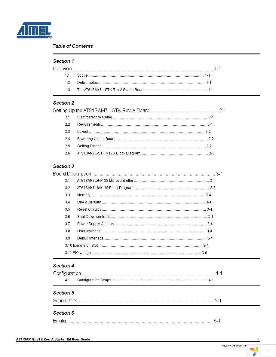 AT91SAM7L-STK Page 3