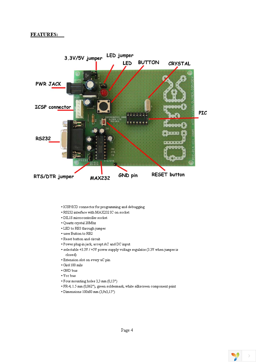 PIC-P18-20MHZ Page 4