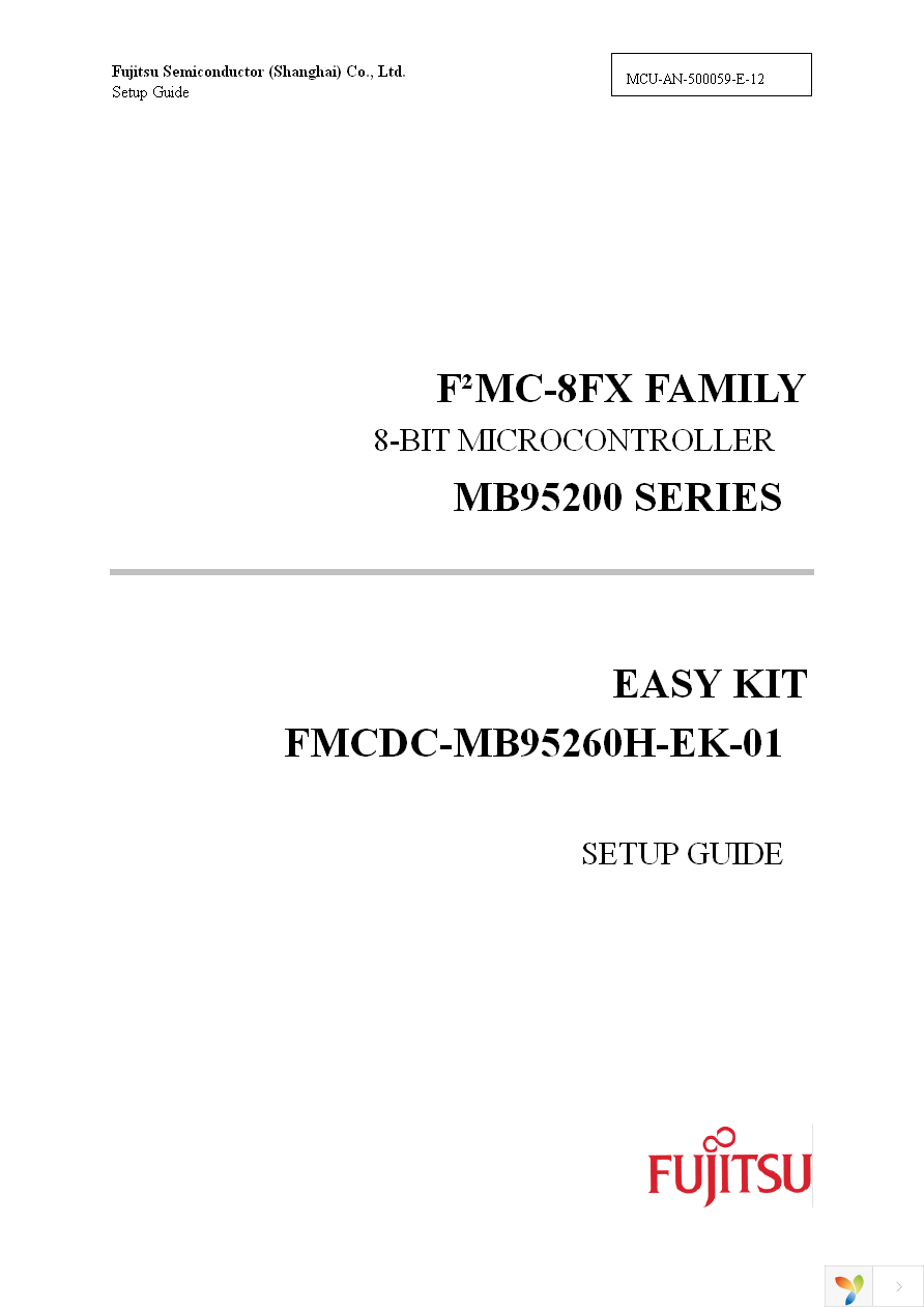 FMCDC-MB95260H-EK-01 Page 1