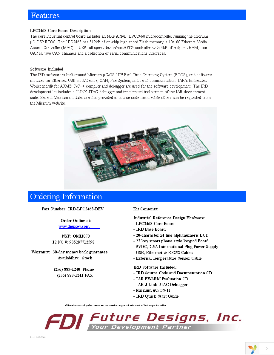 IRD-LPC2468-DEV Page 2