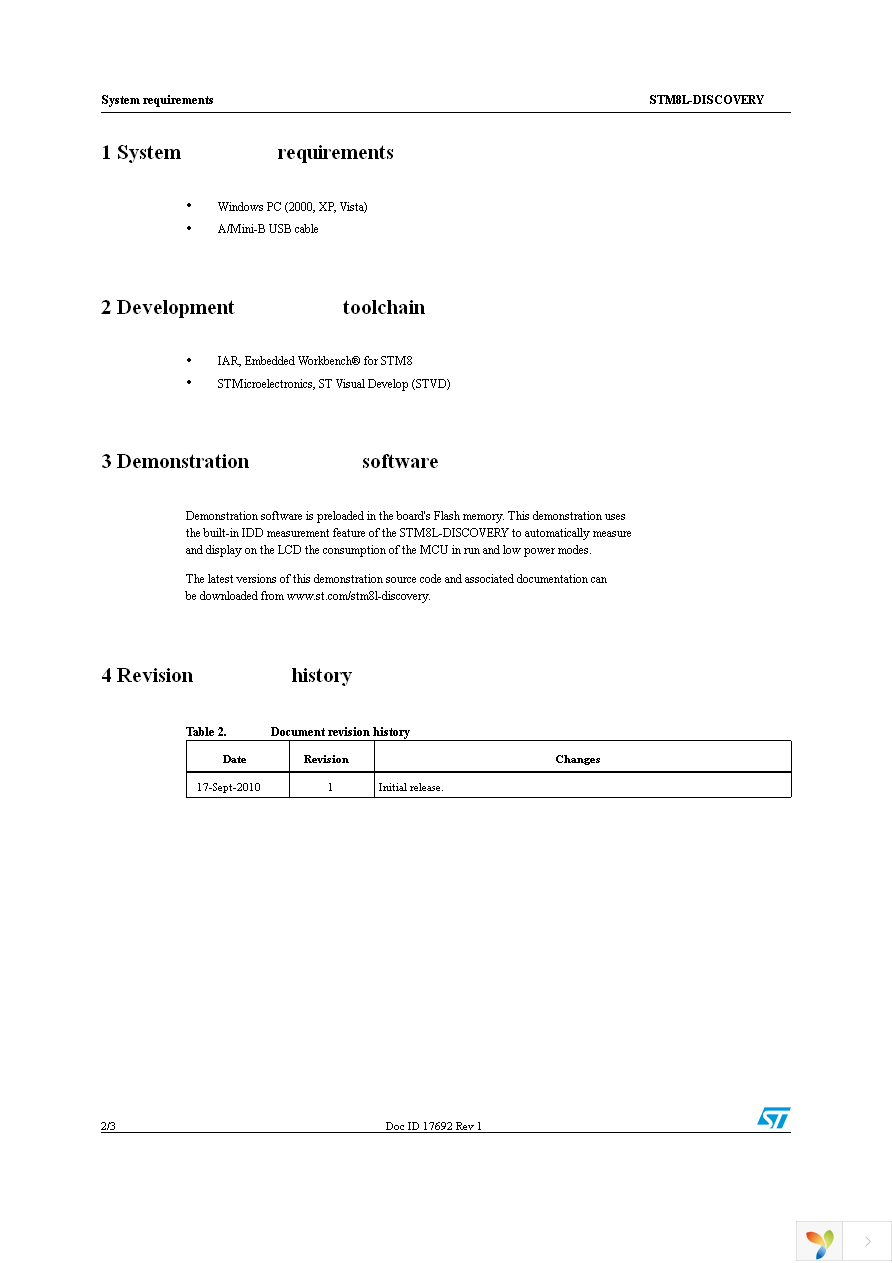 STM8L-DISCOVERY Page 2