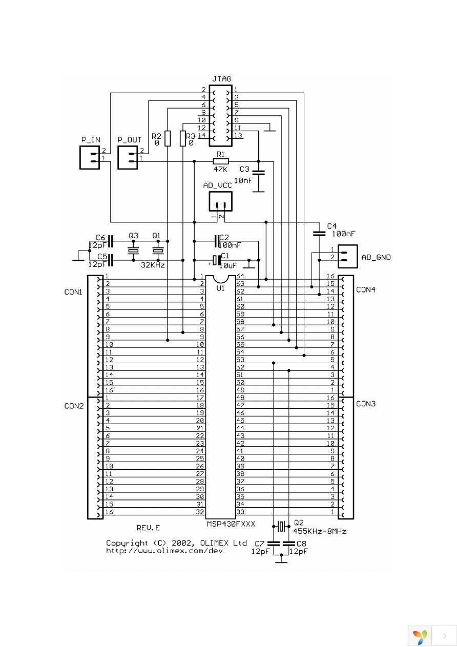 MSP430-H1611 Page 2