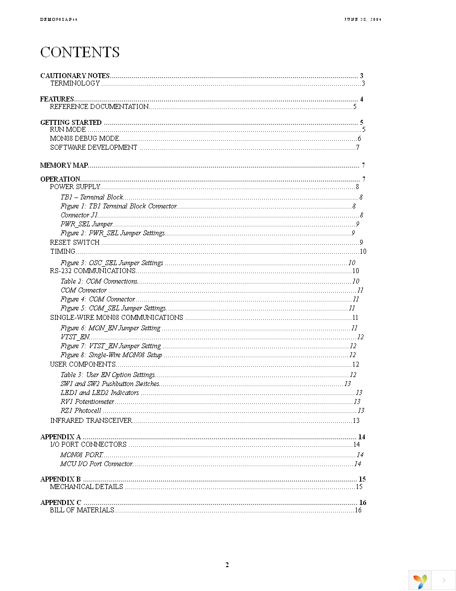 DEMO908AP64E Page 2