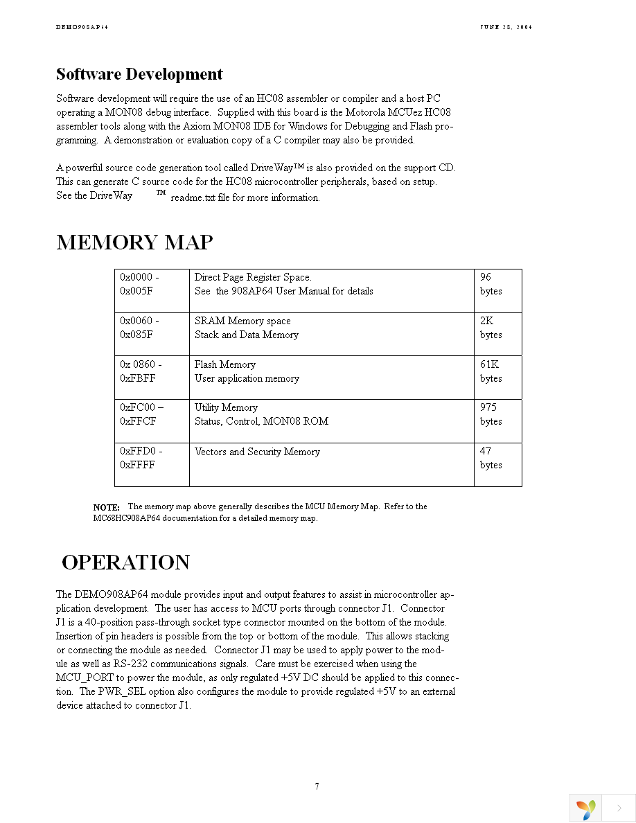 DEMO908AP64E Page 7