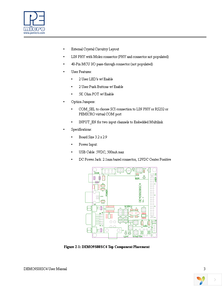 DEMO9S08SC4 Page 7