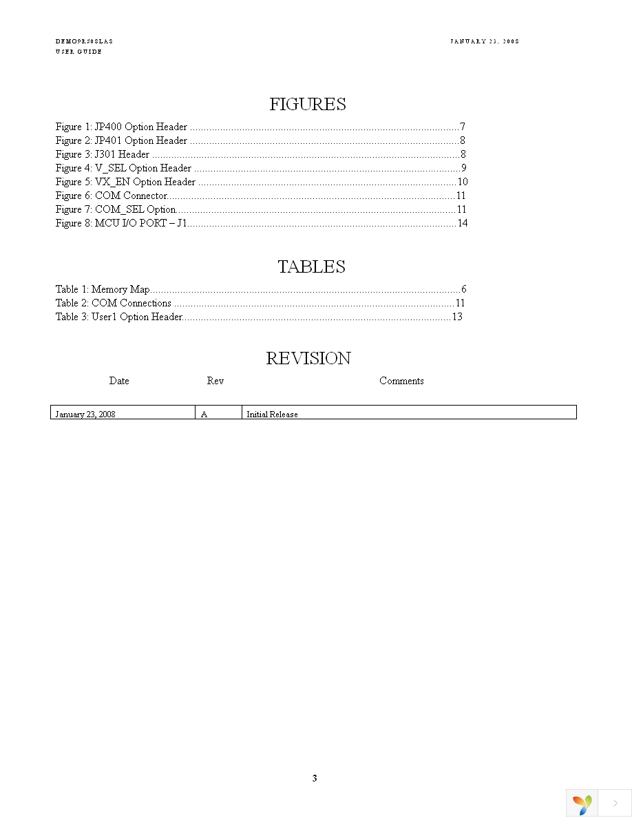 DEMO9RS08LA8 Page 3