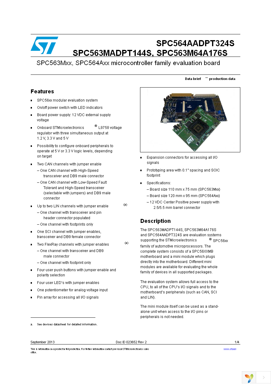 SPC563MADPT144S Page 1