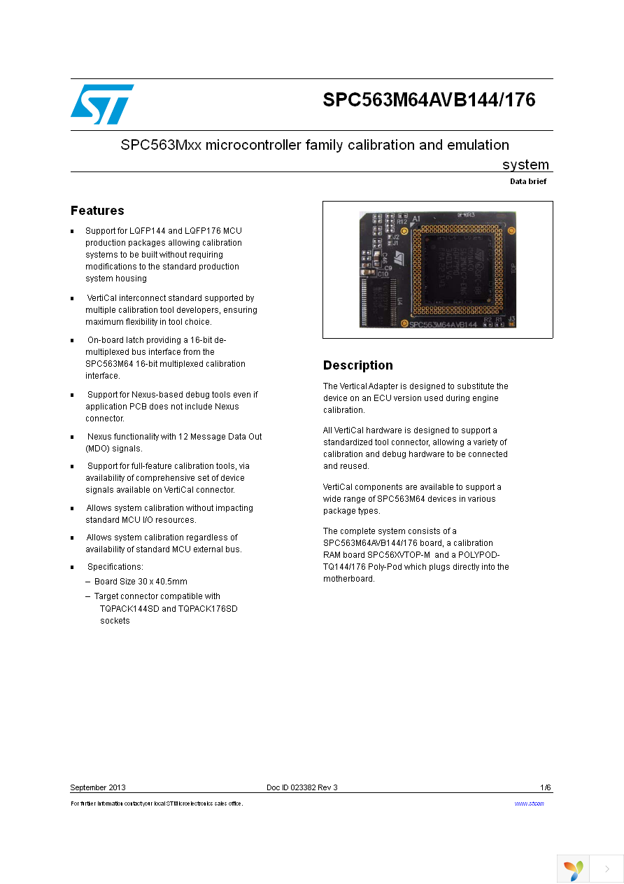 SPC563M64AVB144 Page 1