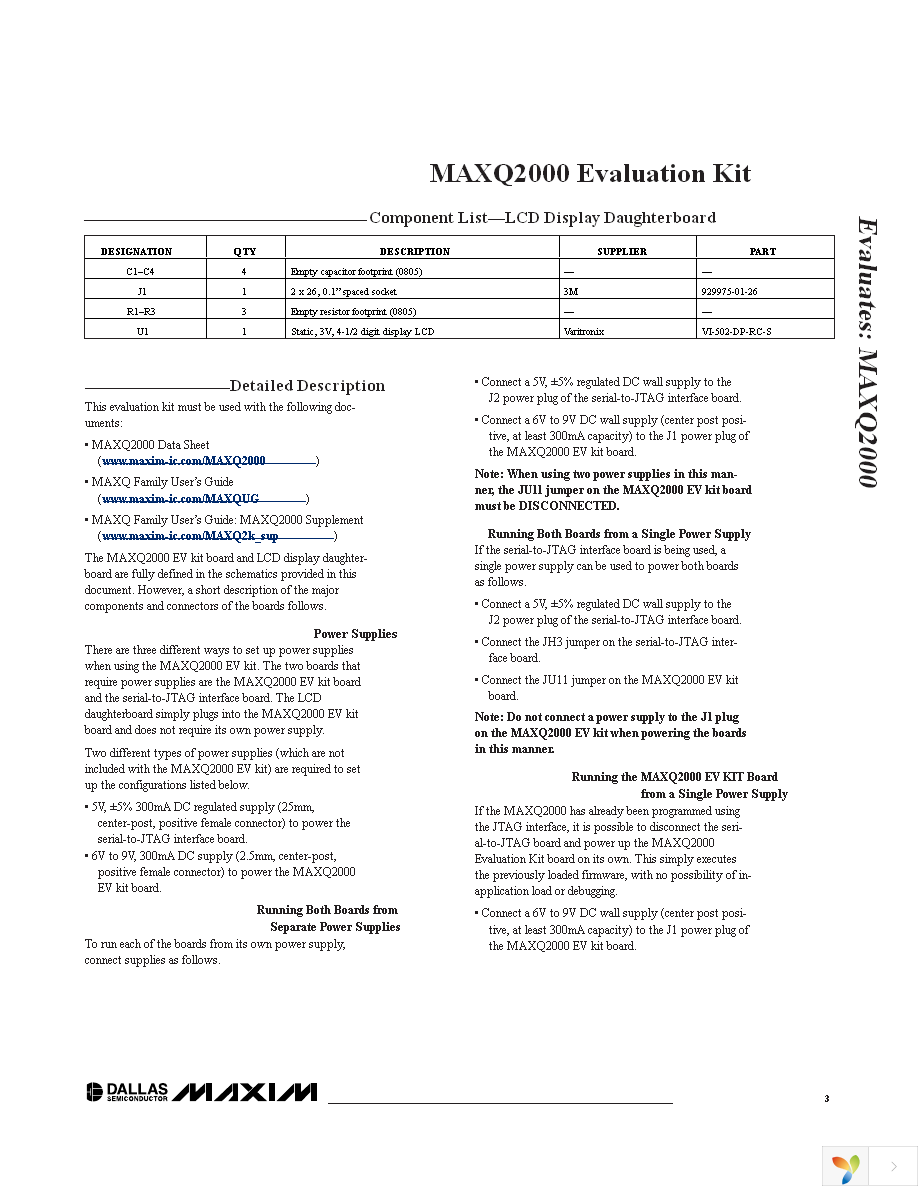 MAXQ2000-KIT Page 3