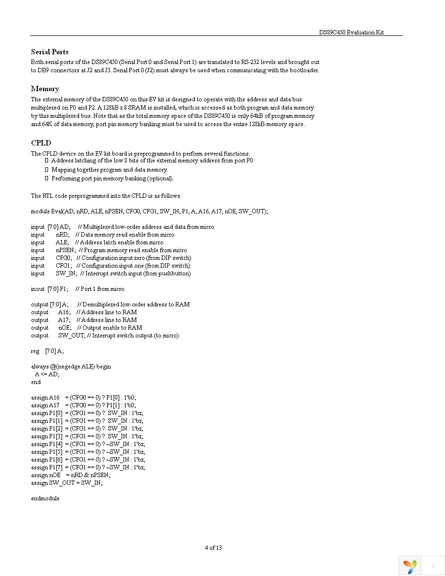 DS89C450-K00 Page 4