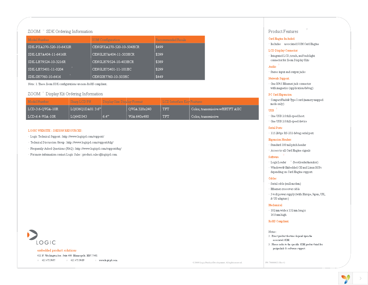 SDK-LH79524-10-3216R-A Page 2