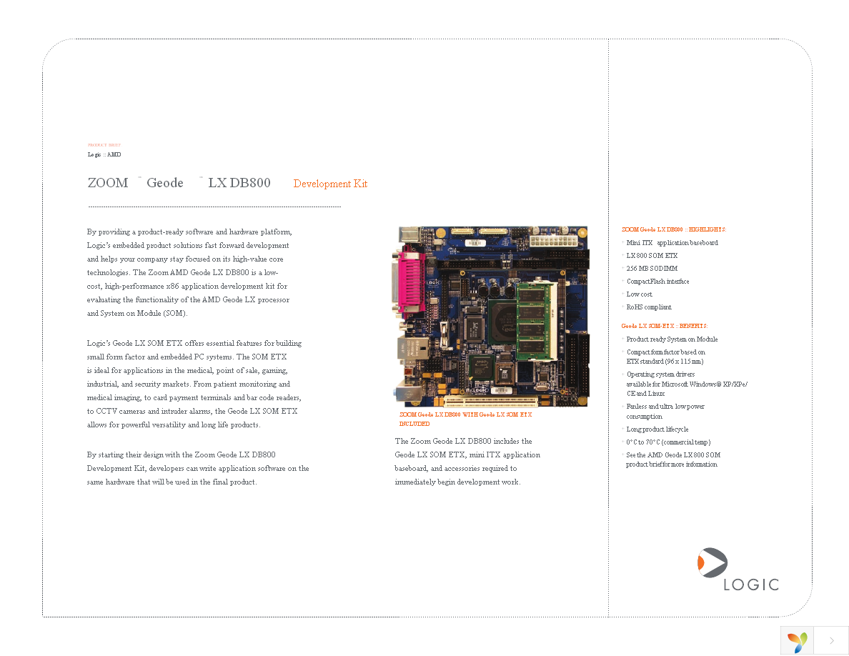 LX-DB800D-EVAL-KIT Page 1