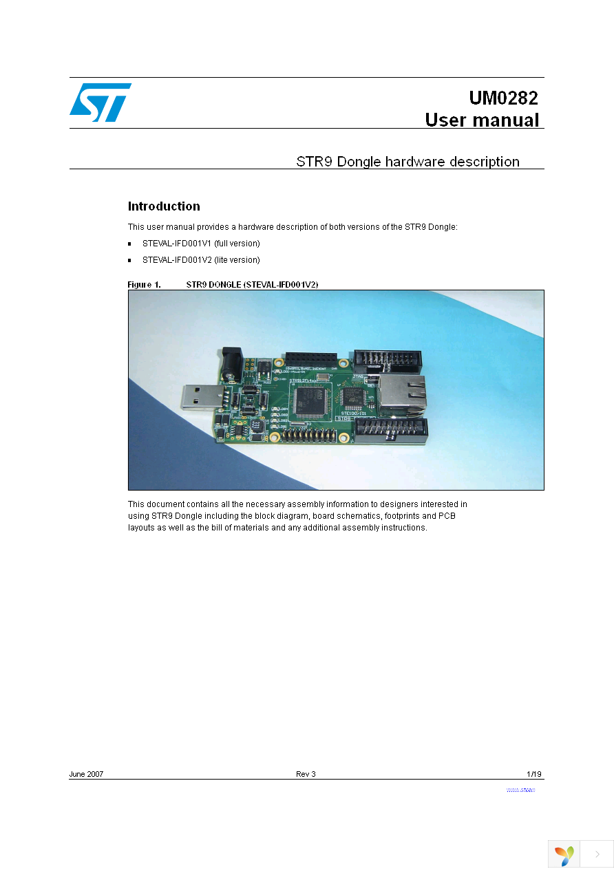 STEVAL-IFD001V1 Page 1