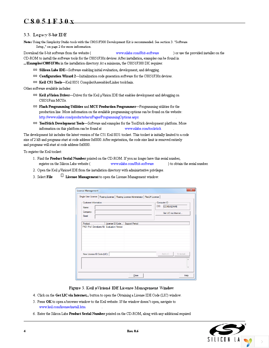 C8051F300DK-J Page 4