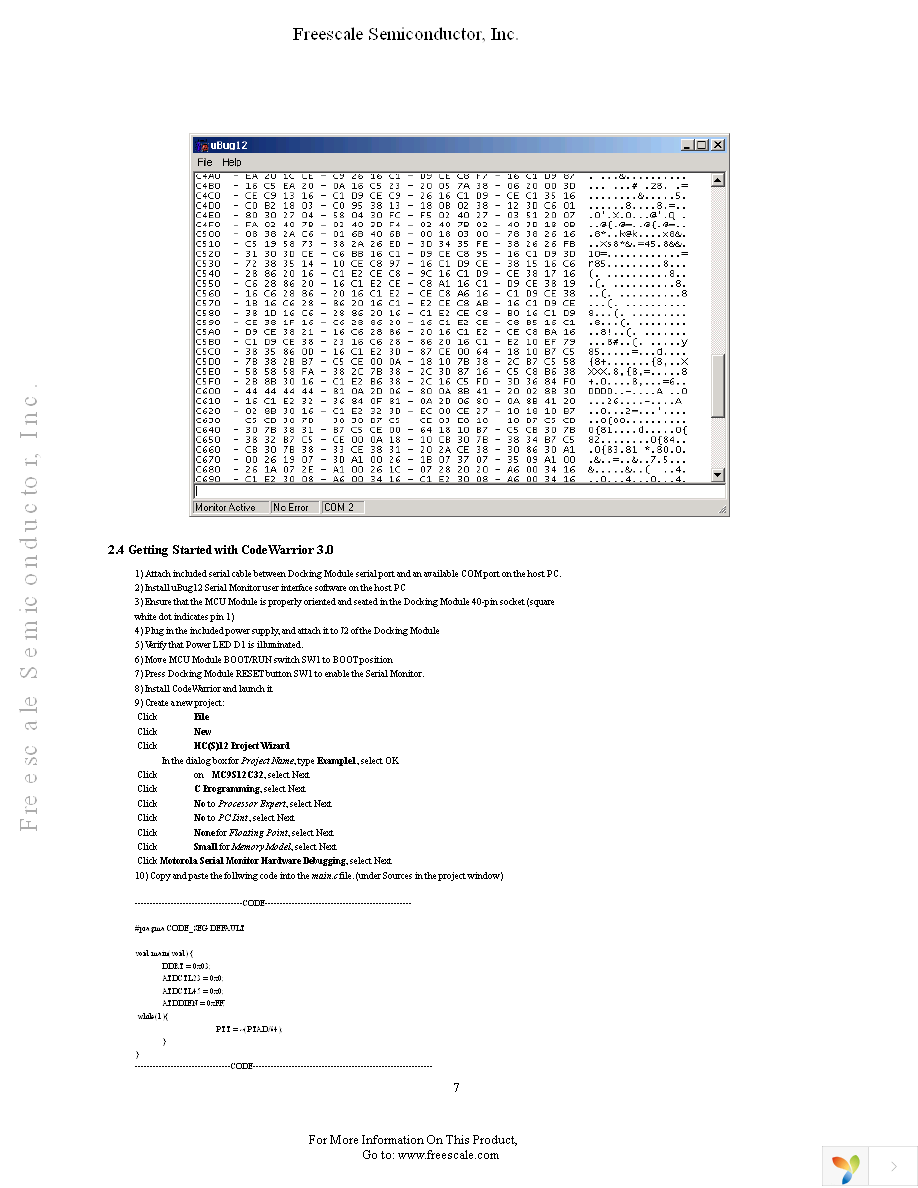 M68DKIT912C32 Page 9