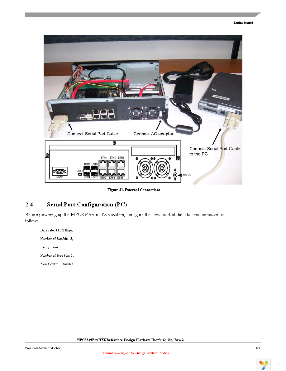 MPC8349E-MITXE Page 43