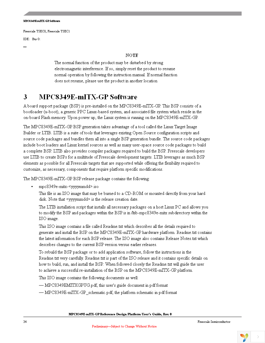 MPC8349E-MITX-GP Page 34