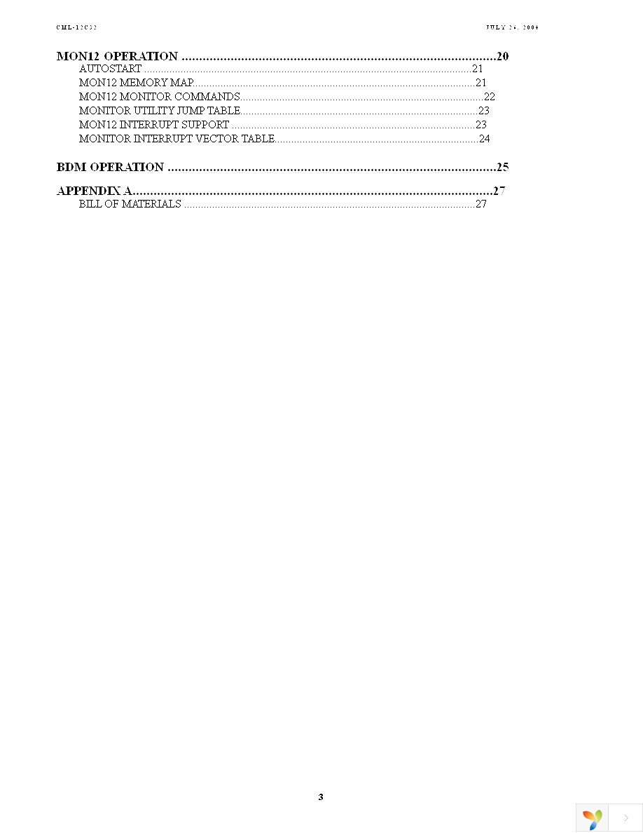 CML12C32SLK Page 3