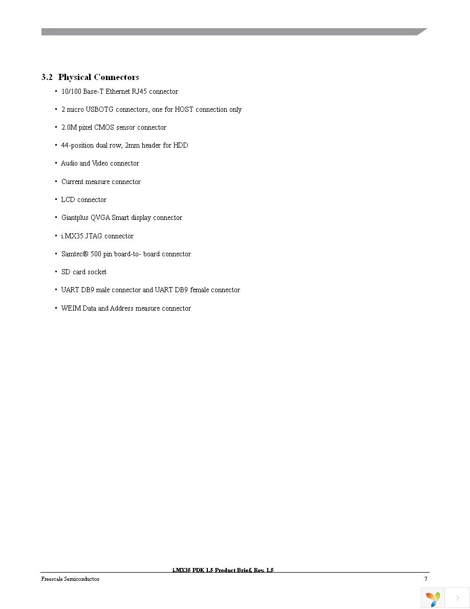 MCIMX35LPDK Page 7