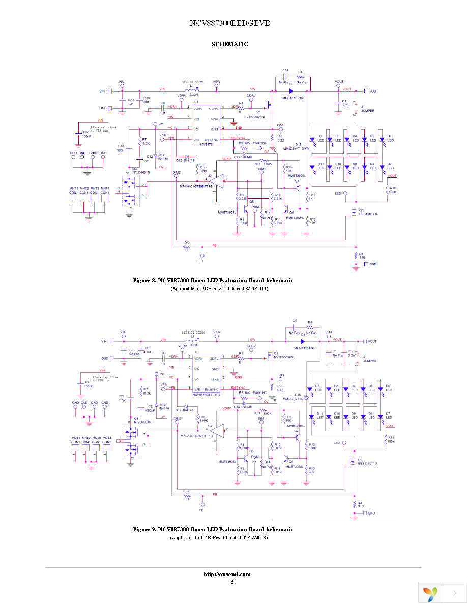 NCV8873LEDBSTGEVB Page 5