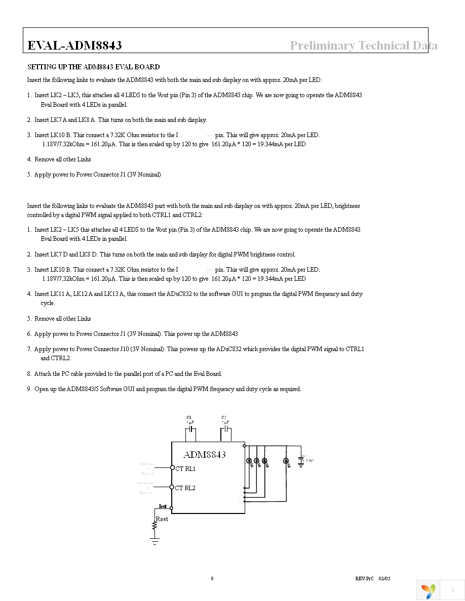 ADM8843EB-EVALZ Page 8