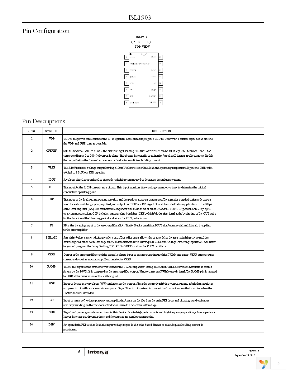 ISL1903DEMO1Z Page 6