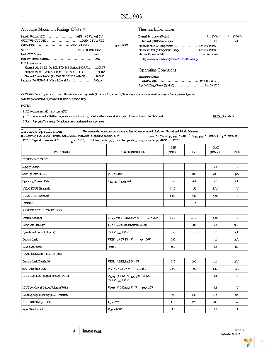 ISL1903DEMO1Z Page 8