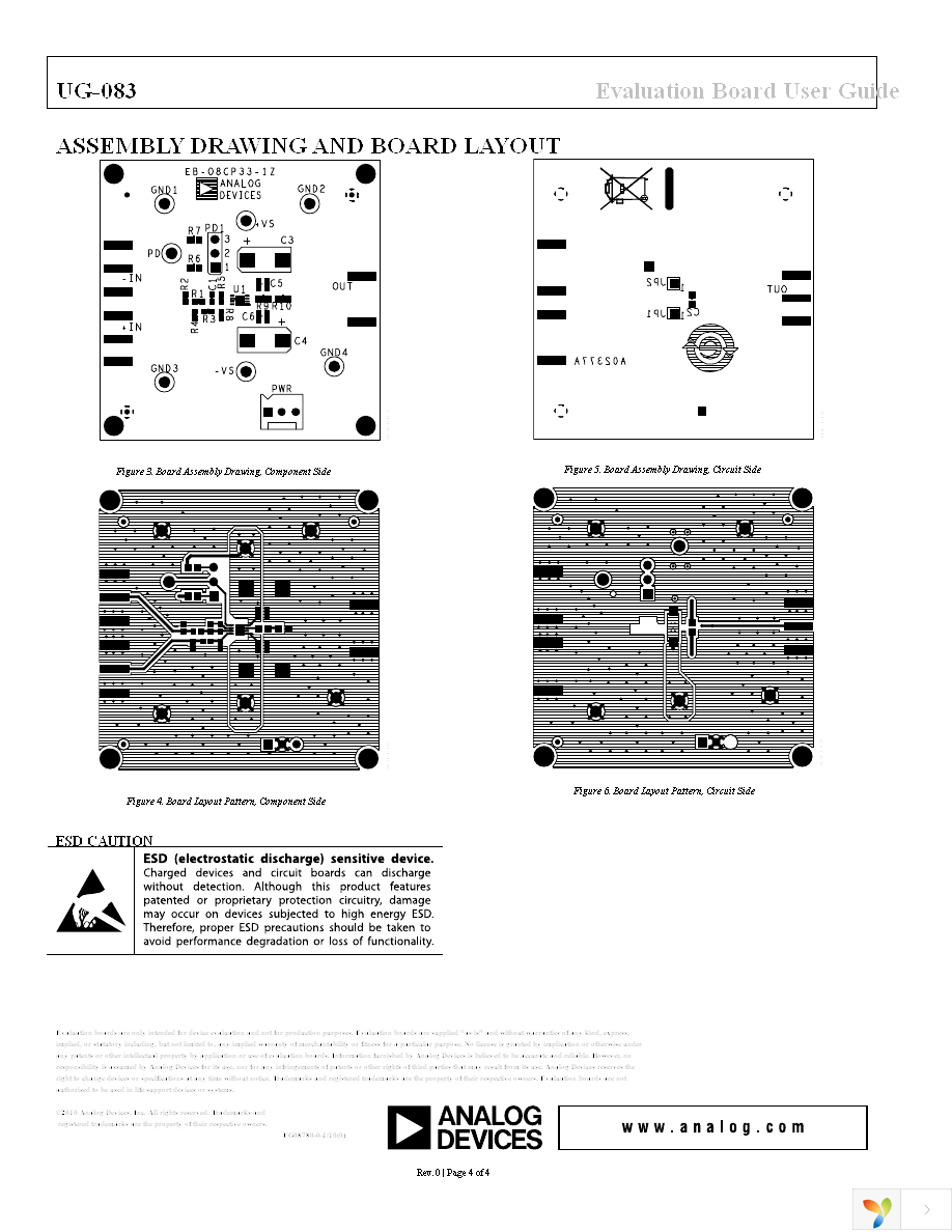 AD8045ACP-EBZ Page 4