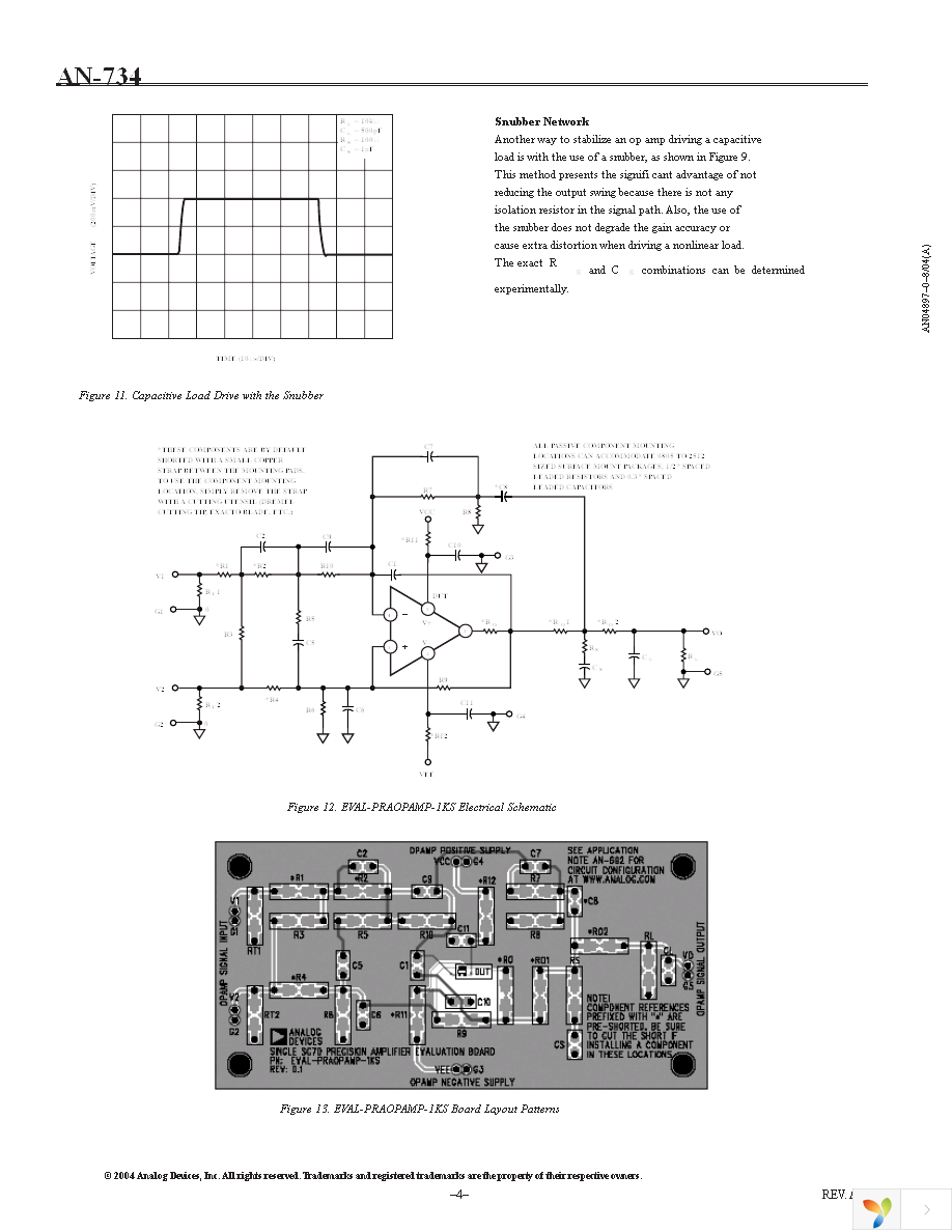 EVAL-PRAOPAMP-1KSZ Page 4