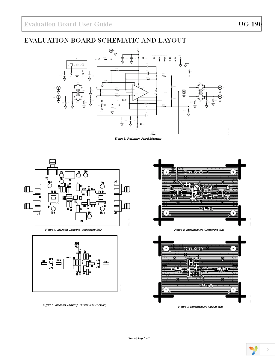 AD8139ACP-EBZ Page 5