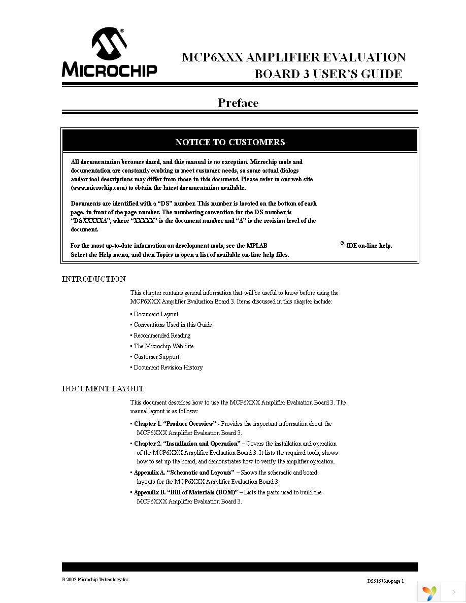 MCP6XXXEV-AMP3 Page 5