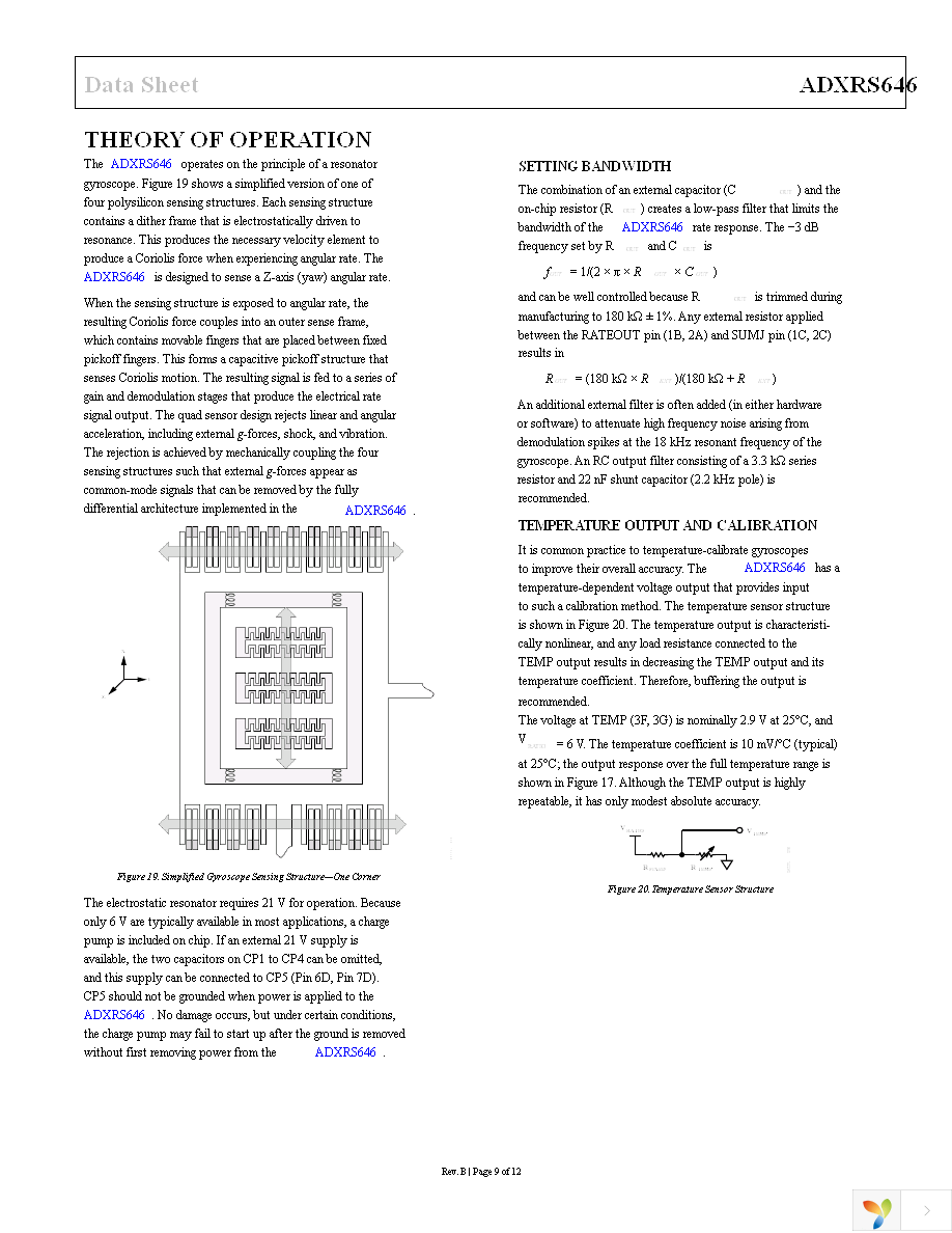 EVAL-ADXRS646Z Page 9