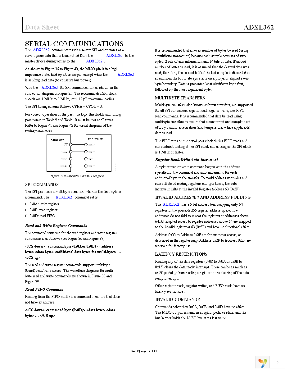 EVAL-ADXL362Z-MLP Page 19