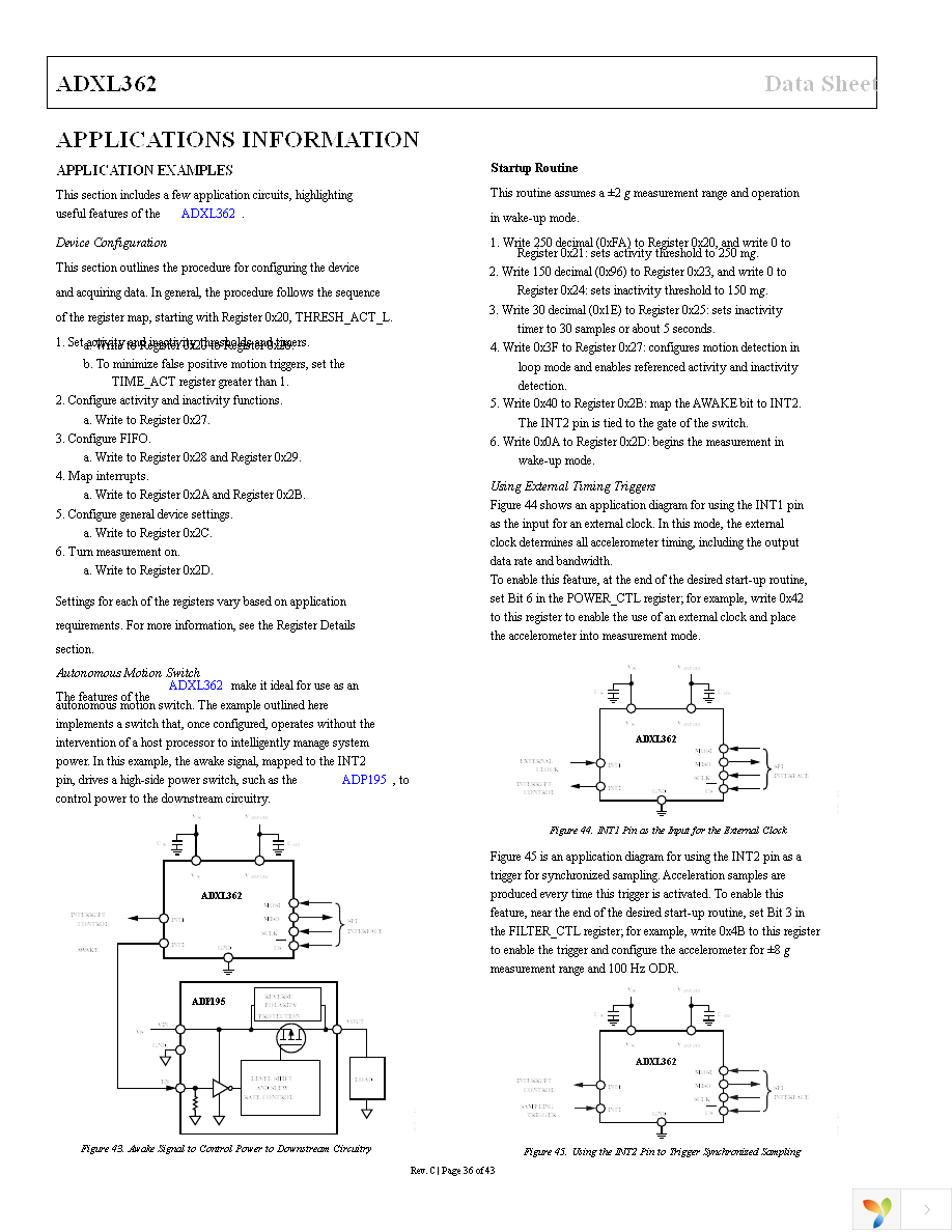 EVAL-ADXL362Z-MLP Page 36