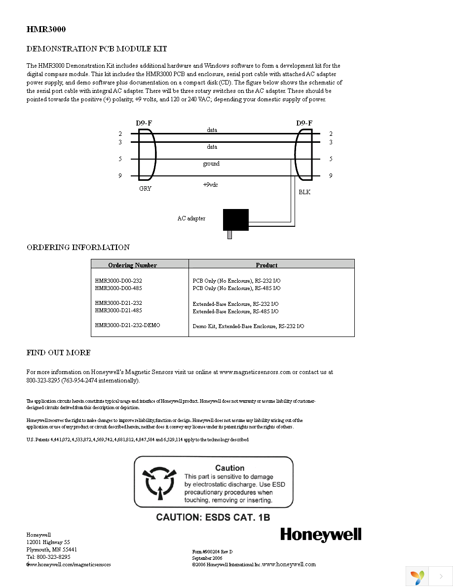 HMR3000-232-DEMO Page 6