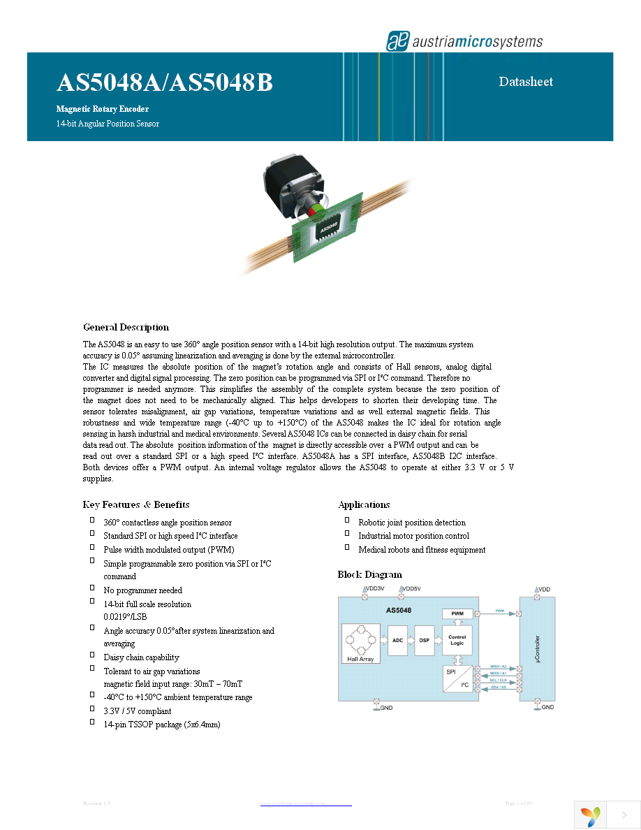 AS5048A-EK-AB-STM1.1 Page 1