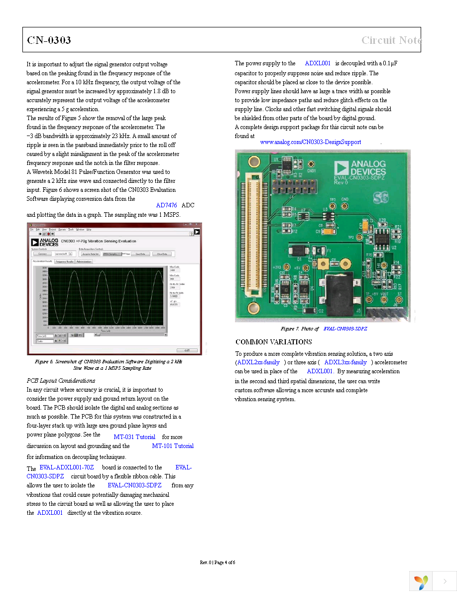 EVAL-CN0303-SDPZ Page 4