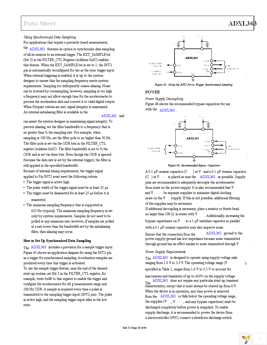 EVAL-ADXL363Z Page 39