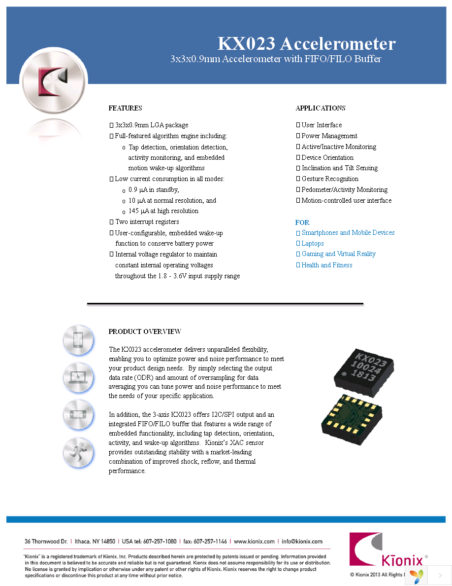 EVAL-KX023-1025 Page 1