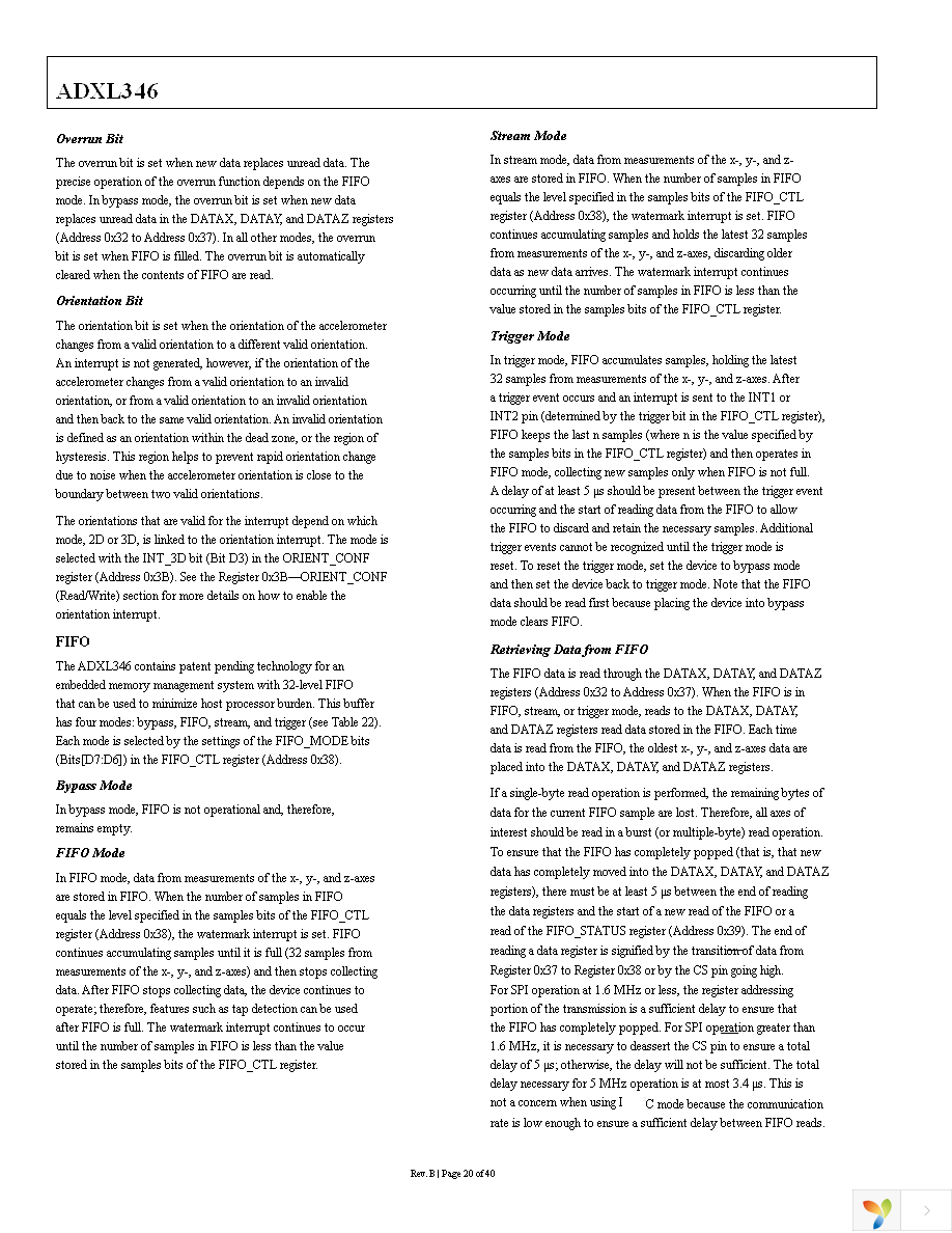 EVAL-ADXL346Z-DB Page 20