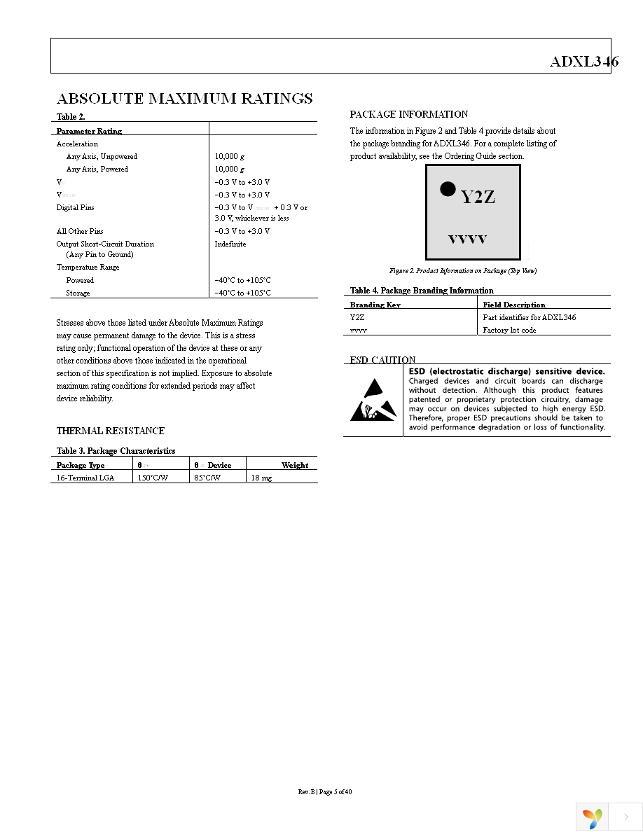 EVAL-ADXL346Z-DB Page 5