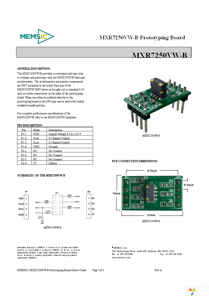 MXR7250VW-B Page 1