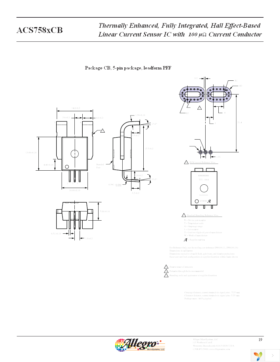 ASEK758LCB-100U-T-DK Page 19