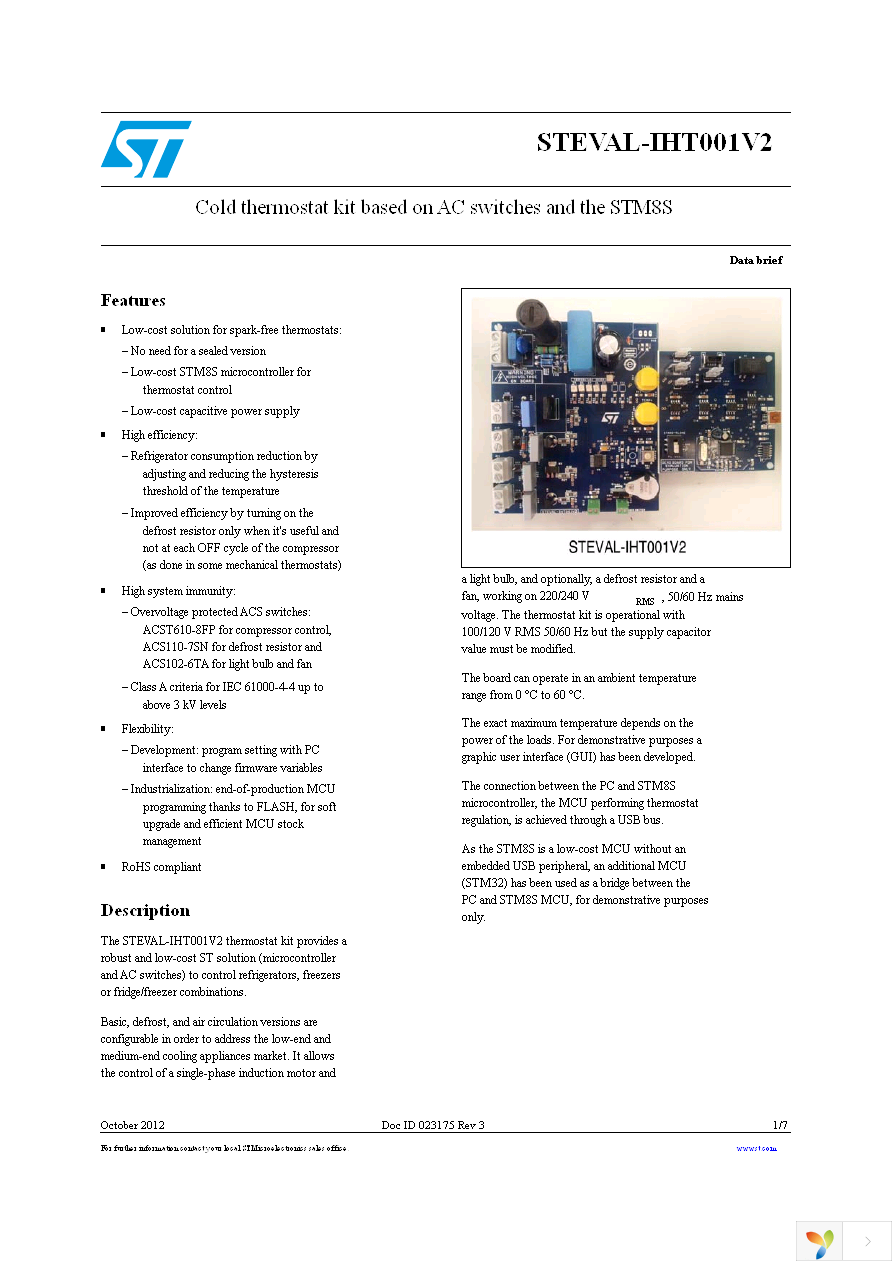 STEVAL-IHT001V2 Page 1