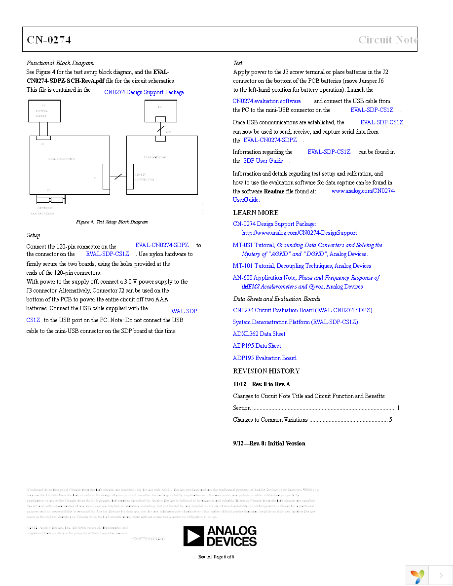 EVAL-CN0274-SDPZ Page 6