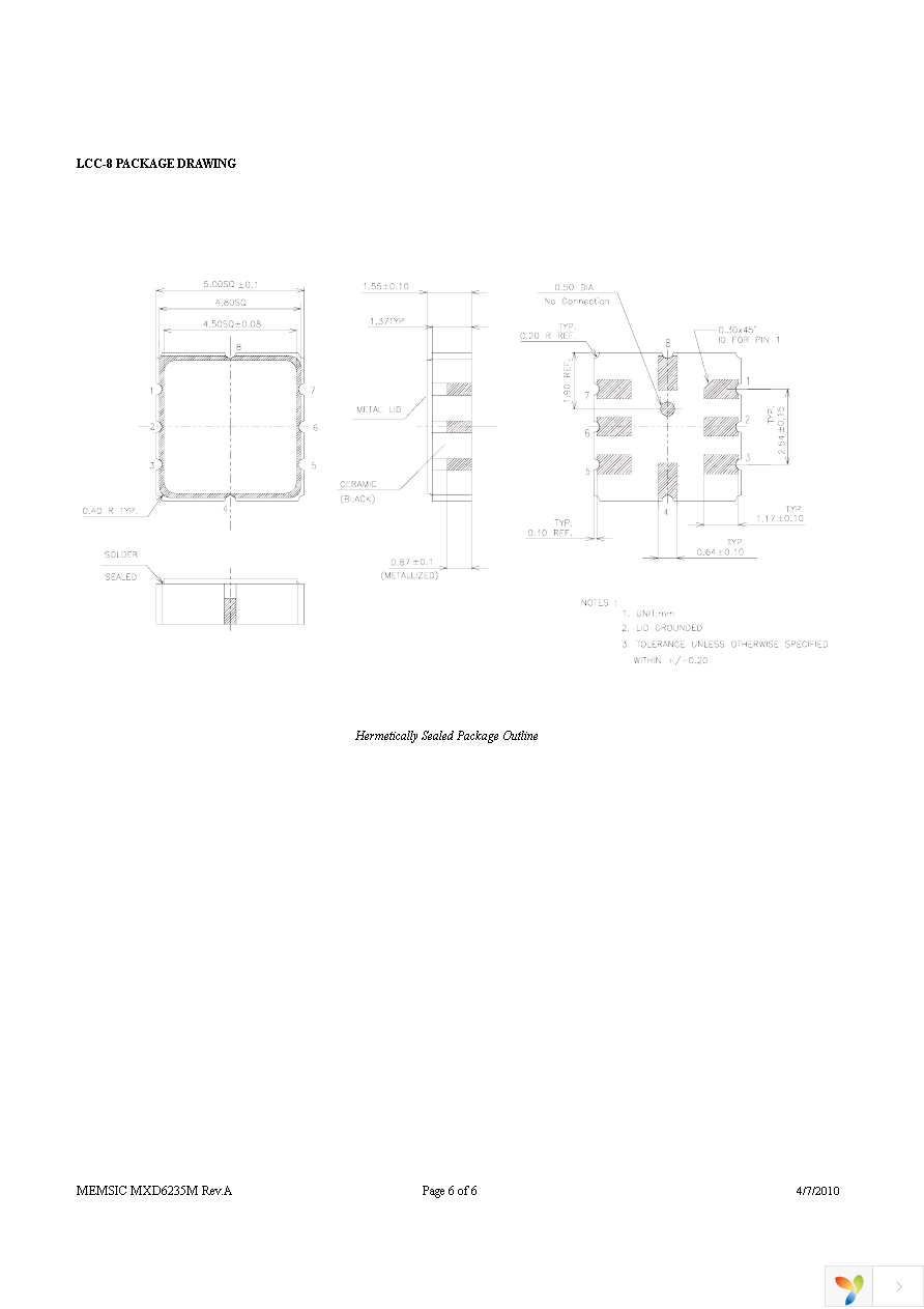 MXD6235MP-B Page 6