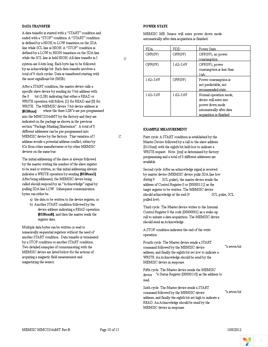 MMC33160MT-B Page 10