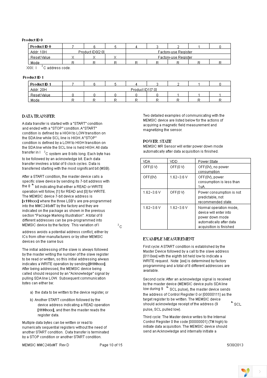 MMC2460MT-B Page 10