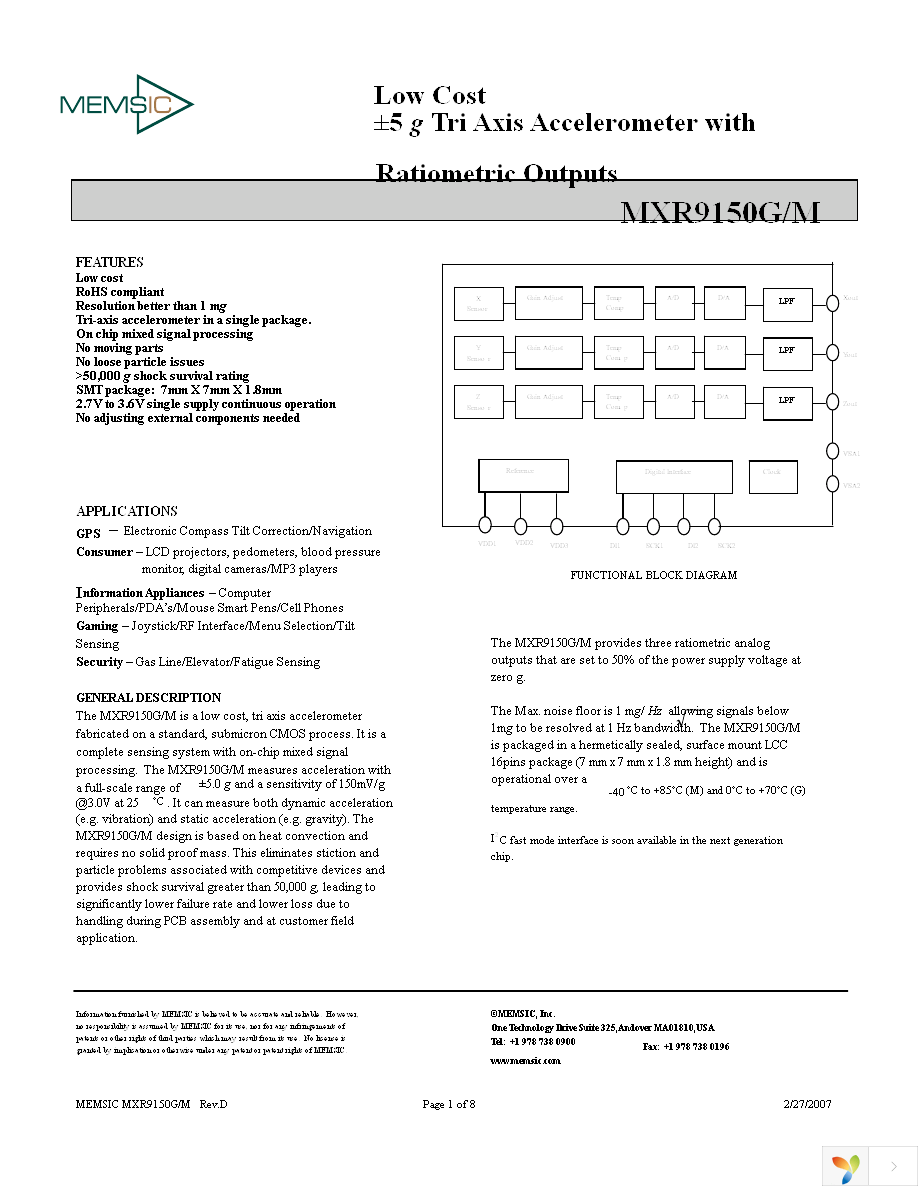 MXR9150MZ-B Page 1