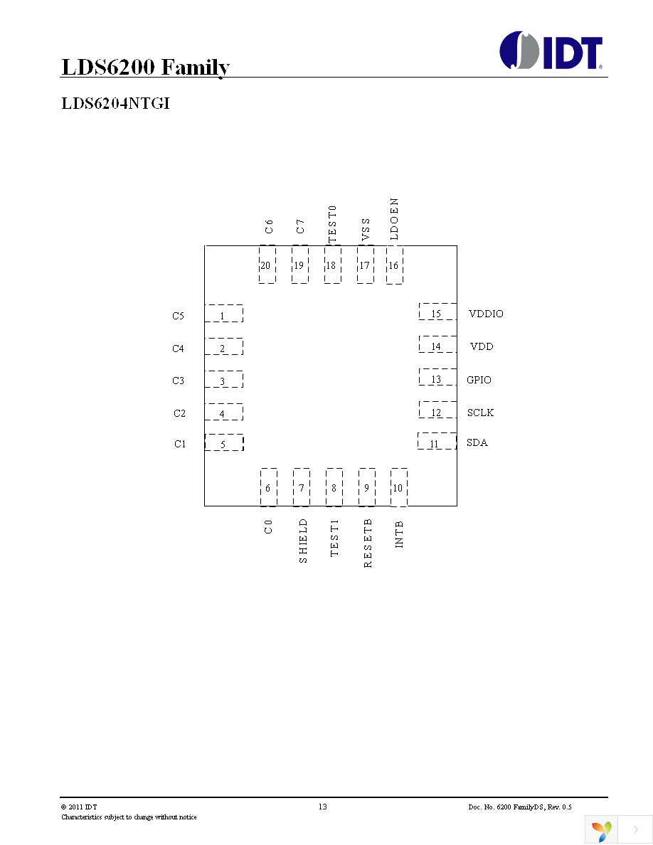 LDS6200-EVK Page 13